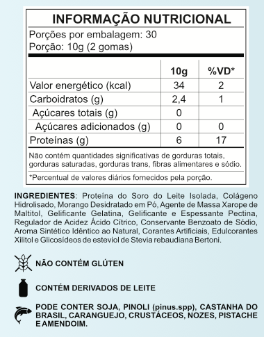 Whey Protein 60 gomas - Vitâme Kids