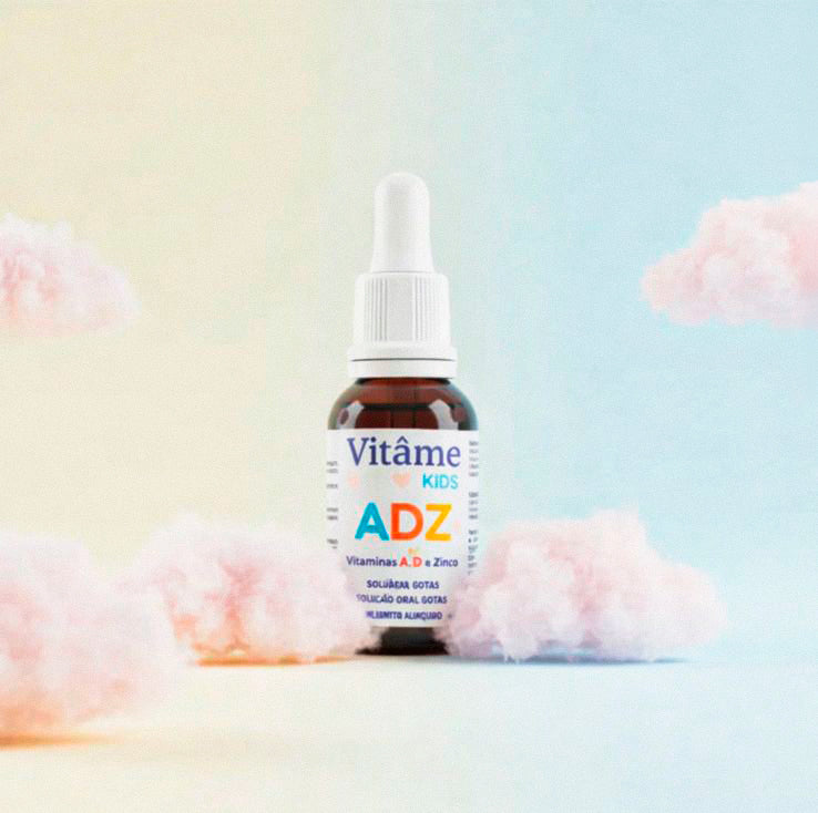 ADZ em Gotas - Vitamina A, D e Zinco Vitâme Kids