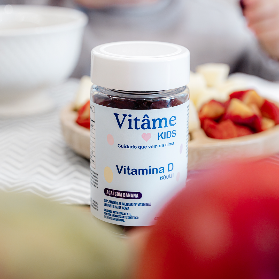 Vitamina D 600UI Gummies 30 un. - Vitâme Kids